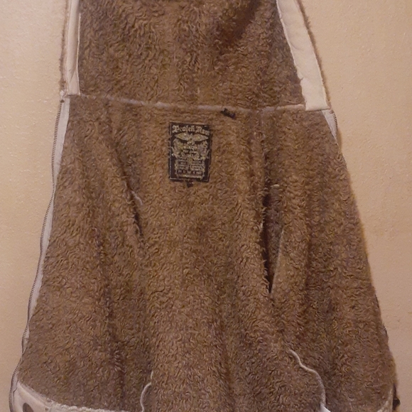 Sweater knit Cream hoodie - Picture 5 of 6